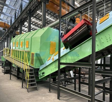 家庭用廃棄物分別工場 都市用廃棄物分離機用廃棄物スクリーニングマシン
