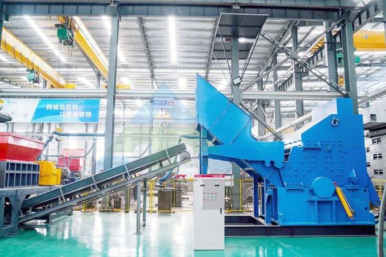 55kW パワー アルミニウムスクラップのための水力洗浄機 高容量で効率性
