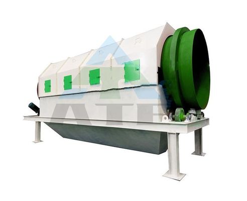 固体埋立地廃棄物分類装置 廃棄物収集器 トロンメルスクリーン
