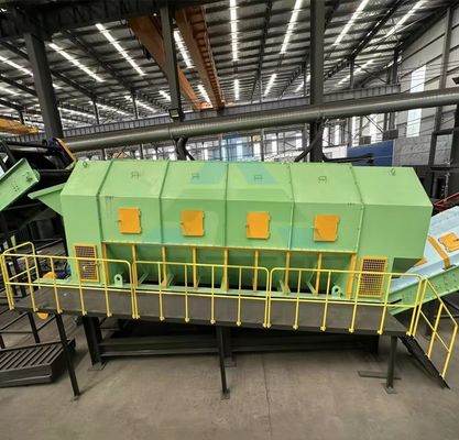 固体埋立地廃棄物分類装置 廃棄物収集器 トロンメルスクリーン
