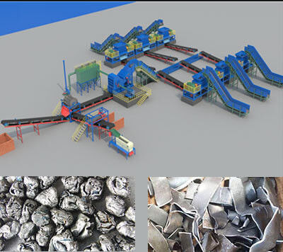 55kW パワー ハンマー ミル クラッシャー 鉄と非鉄金属のリサイクルのためのスクラップ鋼