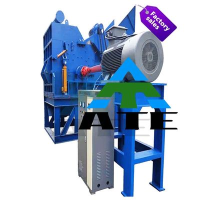 カードボディ加工 55kW パワーカー クラッシング 銅 アルミ缶クラッシャー ハンマーミール