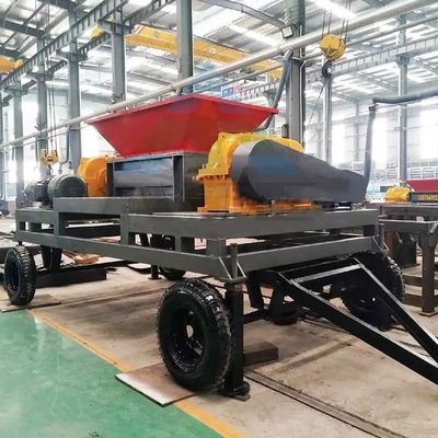3500 kg サイクルと自動車タイヤの設計のためのユニバーサルゴム粉砕機