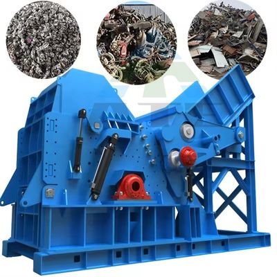 工業リサイクル用大容量スクラップメタルクラッシャー機械 生産サイズ ≥5mm
