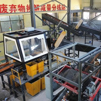 家庭廃棄物と都市固体廃棄物のMSW分類リサイクルライン