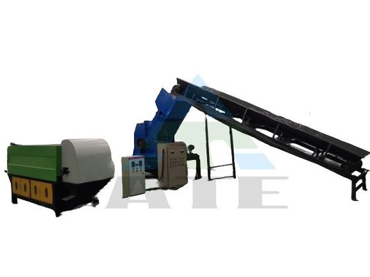 ALLOY Material Heavy Duty Metal Tin Can Crusher Scrap アルミニウム廃棄物のリサイクルのための機械
