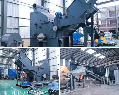 電子廃棄物金属粉砕機 銅/銅加工のための産業用スクラップ粉砕機