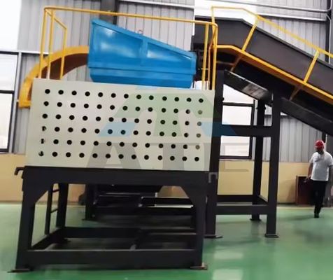 工業用木材金属廃棄物処理機械 廃棄物プラスチック回転用粉砕機