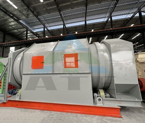 都市廃棄物分別およびリサイクルのための20T/Hのゴミ分離機