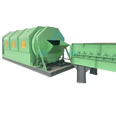 都市廃棄物分別およびリサイクルのための20T/Hのゴミ分離機