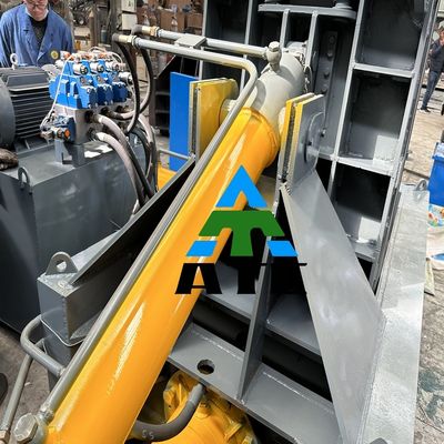 メタルチップ 自動ブリケッティング 水力システム バレーヤー 型水平鉄ピン