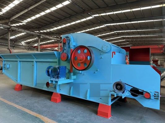 CE重用木板の枝を砕く機械 木の片片 2-3t/hの容量を持つ木の粉砕機