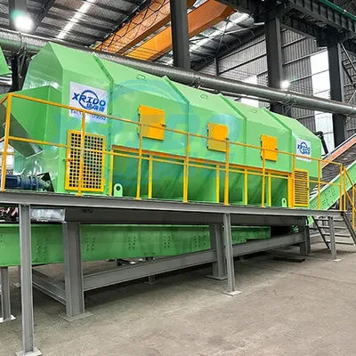 廃棄物収集機 自動家用廃棄物分離機 ドラムスクリーニングマシン