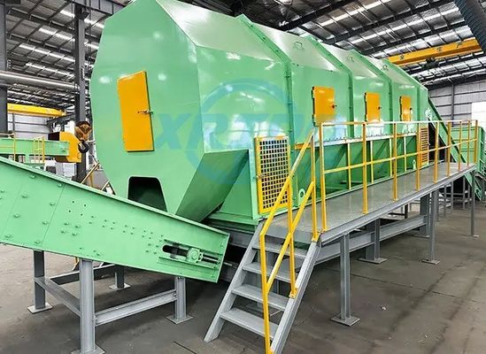 廃棄物収集機 自動家用廃棄物分離機 ドラムスクリーニングマシン