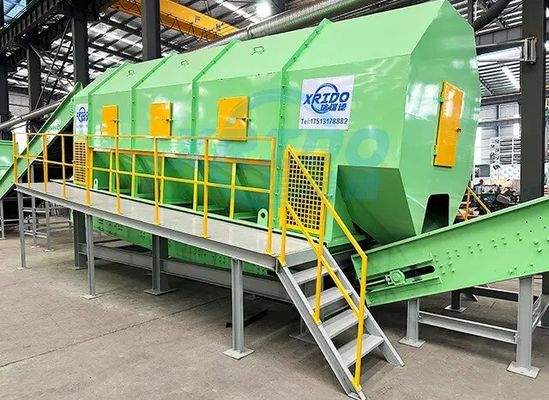 廃棄物収集機 自動家用廃棄物分離機 ドラムスクリーニングマシン