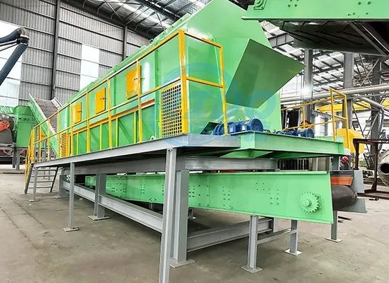 廃棄物収集機 自動家用廃棄物分離機 ドラムスクリーニングマシン
