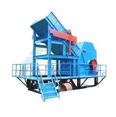 30kW パワー アルミスクラップ分解のための炭素鋼金属スクラップクラッシャーマシン