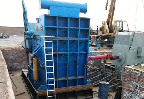 30kW パワー アルミスクラップ分解のための炭素鋼金属スクラップクラッシャーマシン