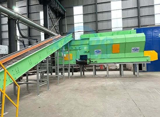 400T/D ゴミ分類機ライン 26.7-79トンの容量