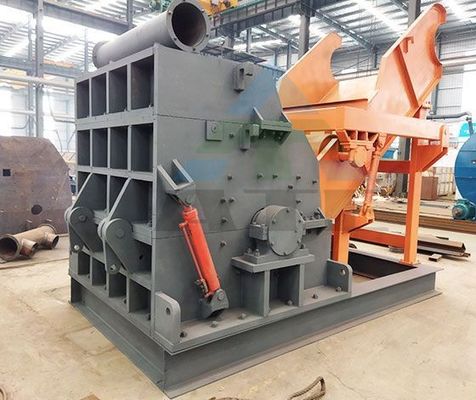 50kW パワー 自動 スクラップ メタル クラッシャー マシン 自動車 シェル 自転車 鋼廃棄物