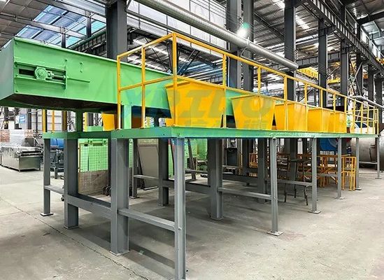 市用固体廃棄物分類ライン設備 60~90%の袋破裂率と2000kgの重量