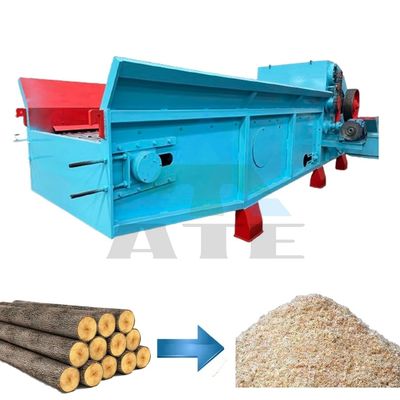 廃棄物バイオマスの強力な木材切片機 95% 標準に達する速度 1-3t/h 容量