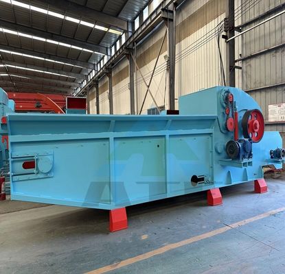 廃棄物バイオマスの強力な木材切片機 95% 標準に達する速度 1-3t/h 容量
