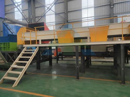 都市固体廃棄物リサイクル工場用 2000 kg 量容量廃棄物分類プラットフォーム