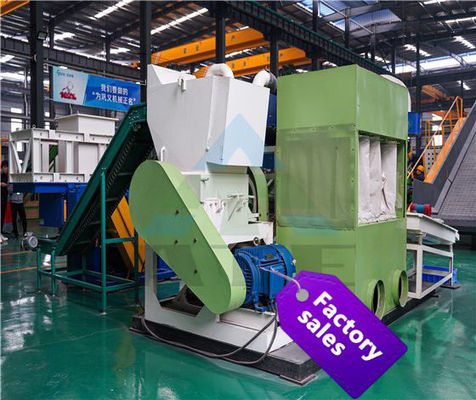 5 100 kg/h 生産能力 単軸設計 プラスチック製の石膏板の粉砕機