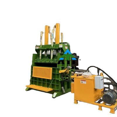 高生産性ゴミタイヤバレーラープレス 縦バレーラー機械 小売およびバレーリング