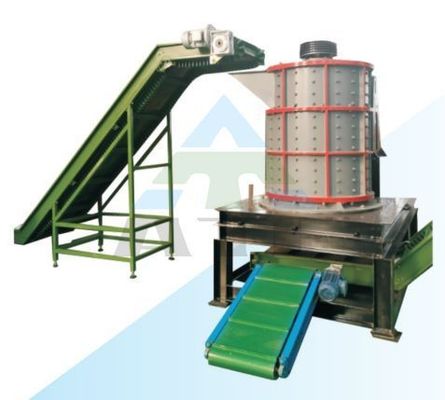 廃棄物散熱器の粉砕と分類 リサイクルライン 2000 kg 軽い操作