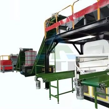 ラジエータースクラップ アルミニウム銅回收分離器 金属加工機能