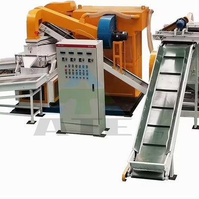 銅スクラップ加工材料 銅ケーブルリサイクル用金属粒粒機