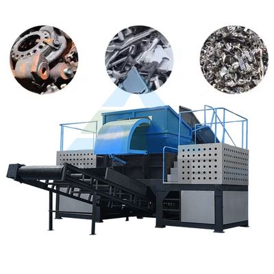スクラップゴム プラスチック金属廃棄物 機 高出力 自動ダブルシャフト