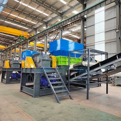 製造工場での高容量リサイクルのための30kWの金属銅スクラップ・シュレッダー