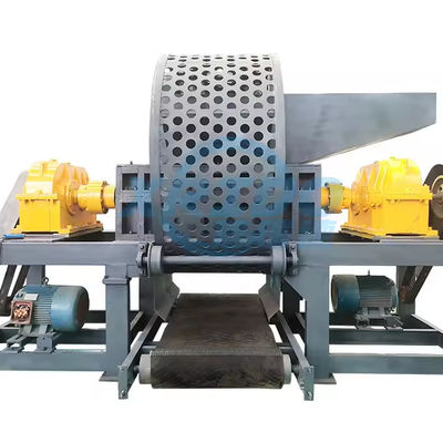 リサイクリング産業 ワイヤタイヤのタイヤスレッダーマシン 2200 kg 重量 耐久性設計