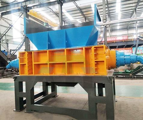 硬金属リサイクルのためのプラスチック・シュレッダー 5t/h 廃棄物金属チップス・シュレッダー