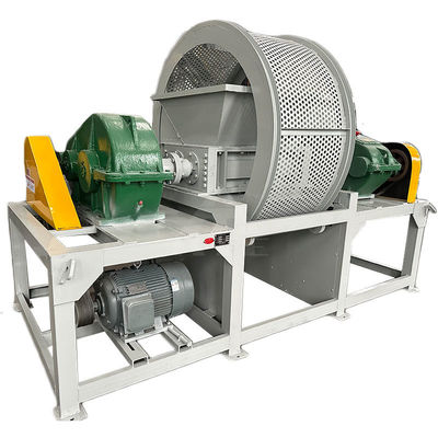 ホット プラスチック ドラム 廃棄物 シャッター 二重 シャフト タイヤ シャッター 機械 廃棄物 自動車 タイヤ
