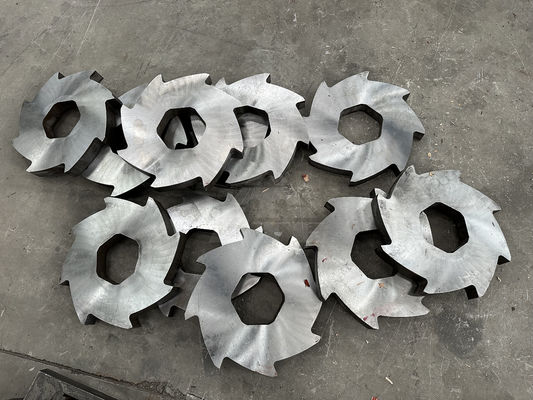 5000 kg モーター 木パレット ダブルシャフト シャッター タイヤ 機械 プラスチック 塊 シャッター