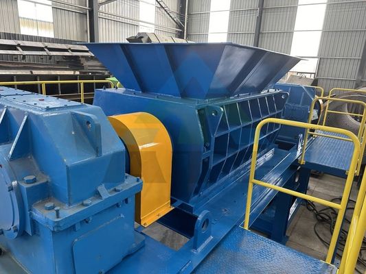 PLC制御用 廃棄タイヤリサイクルとゴム粉末生産用 鉄鋼スレッドラー