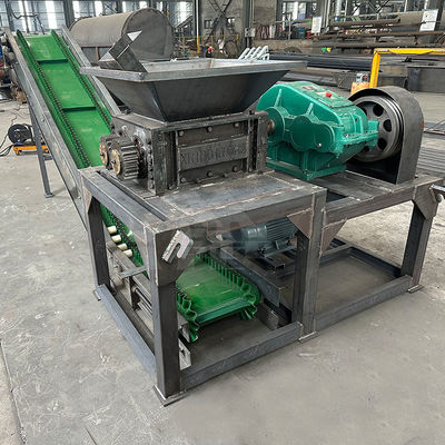 5000KG プラスチック リサイクル 家庭用廃棄物とジャンボバッグのためのダブルシャフトシェードラー
