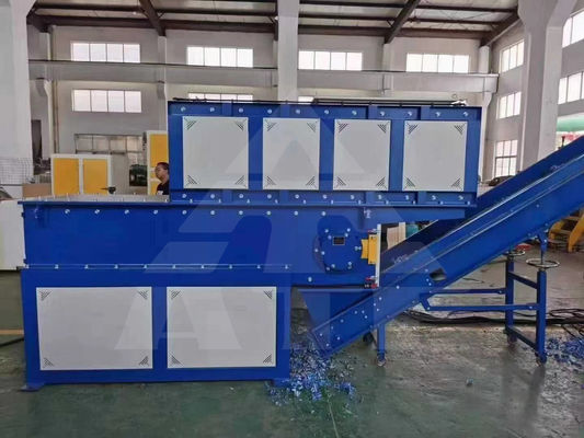 300〜500kg/h 生産能力 シングルシャフト ミニカード プラスチック ゴム シャッター