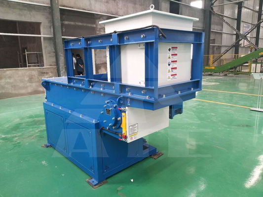 22kW 単軸切片機 大容量プラスチック紙と紙のリサイクル