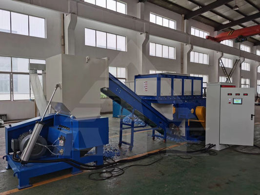 22kW 単軸切片機 大容量プラスチック紙と紙のリサイクル