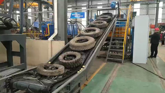 機能 レストランのプラスチックタイヤとタイヤのためのダブルシャフトシェードラーマシン
