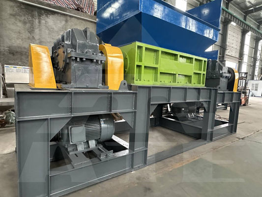 二重シャフト ガラスボトル ハンマー スクラップ メタル・シュレッダー クラッシャー 機械 0.5T 重量