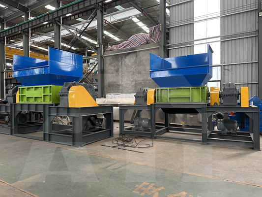 PS プラスチックタイプ 双軸設計 メタル スクラップ プラスチック ガラス ボトル シャッター 機械