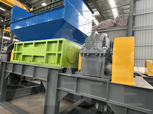 PS プラスチックタイプ 双軸設計 メタル スクラップ プラスチック ガラス ボトル シャッター 機械