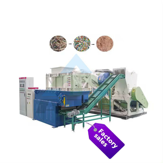 プラスチックの分離と分類のためのスクラップ銅線ケーブルグラナレーター