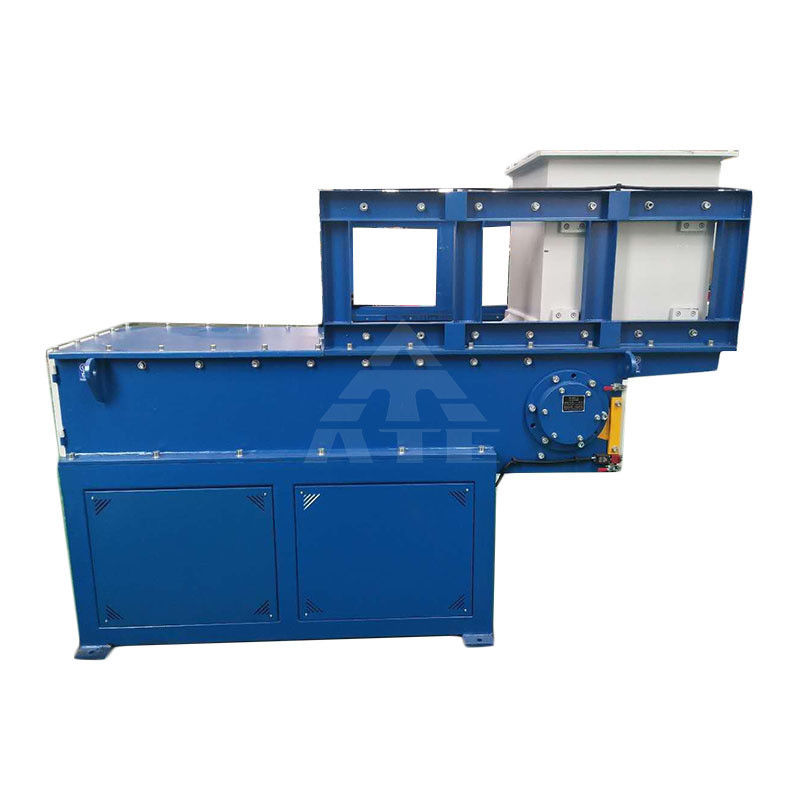 300〜500kg/h 生産能力 シングルシャフト ミニカード プラスチック ゴム シャッター